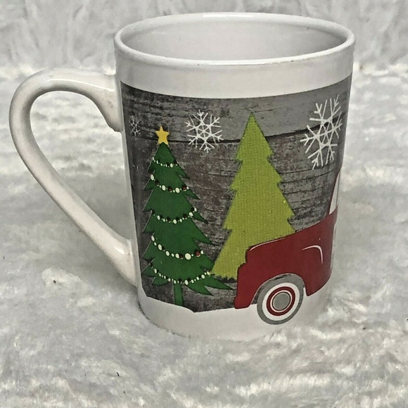 Royal Norfork Christmas Holiday Coffee Cup Mug Mer - Picture 1 of 6
